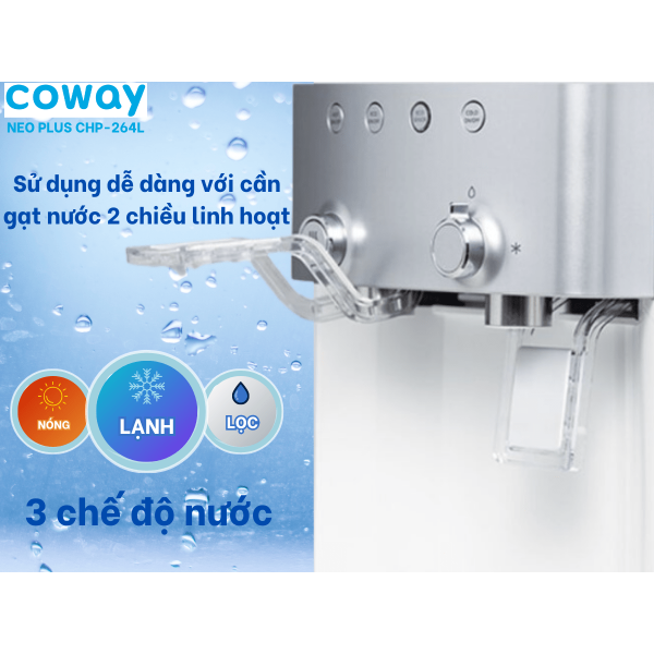 Máy lọc nước nóng lạnh Coway Neo Plus CHP-264L