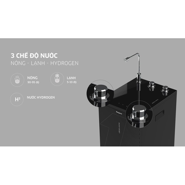 Máy lọc nước Kangaroo Hydrogen Infinity nóng lạnh KG10A9I