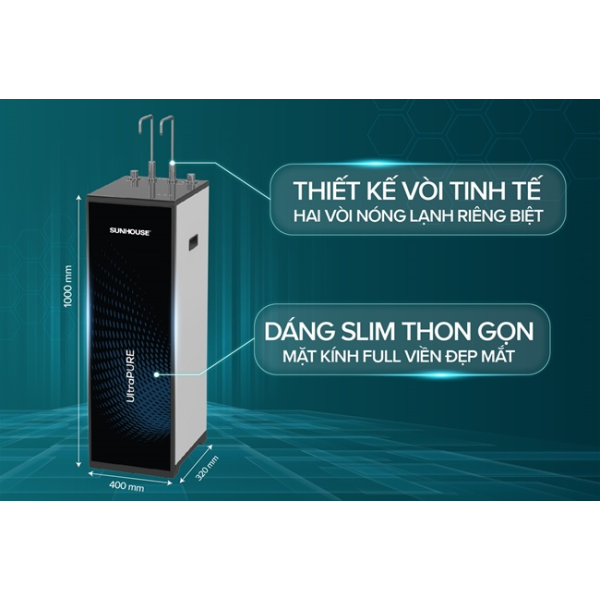 Máy lọc nước RO UltraPURE SUNHOUSE 10 LÕI SHA76620KL