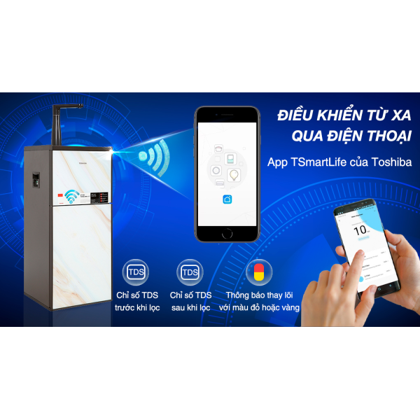 MÁY LỌC NƯỚC TOSHIBA RO IoT TWP-W1905SV(MB)