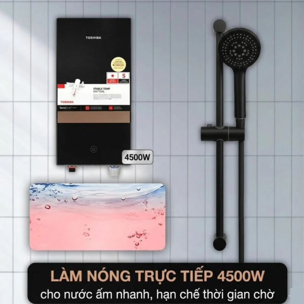Máy nước nóng trực tiếp Toshiba TWH-45EMC1PVN(K)-KB