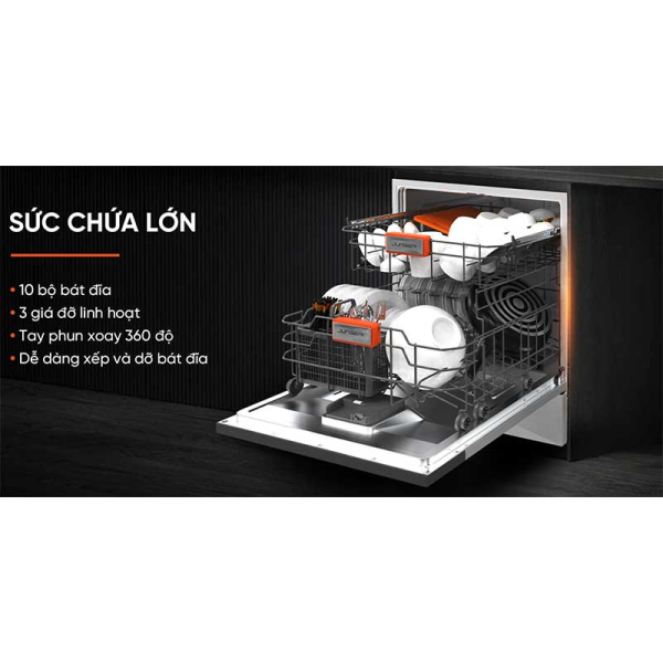 Máy rửa bát Junger DWJ-100