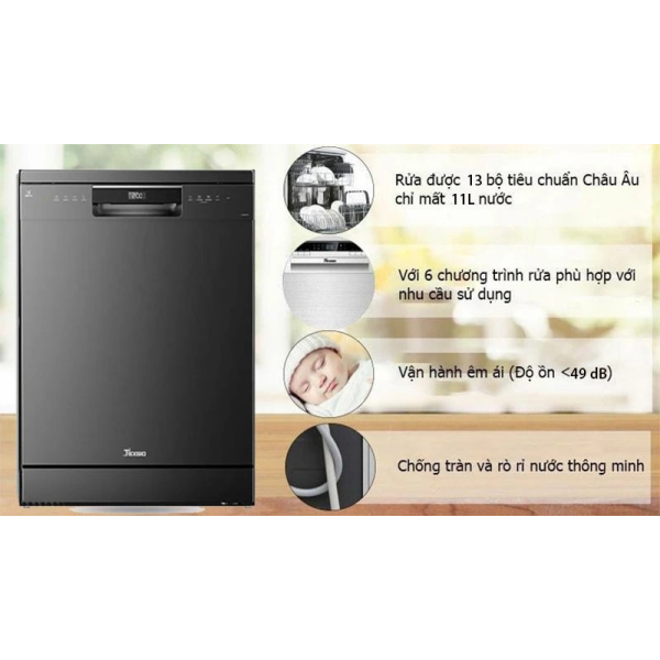 Máy rửa bát Texgio TG21H775B