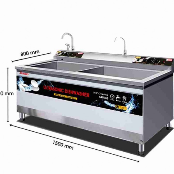 Máy Rửa Chén Bát Công Nghiệp Siêu Âm Texgio TGU-1500XD