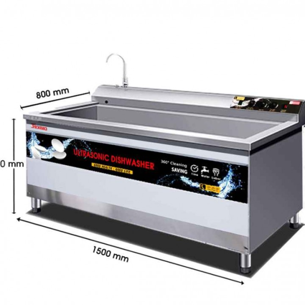 Máy Rửa Chén Bát Công Nghiệp Siêu Âm Texgio TGU-1500XS