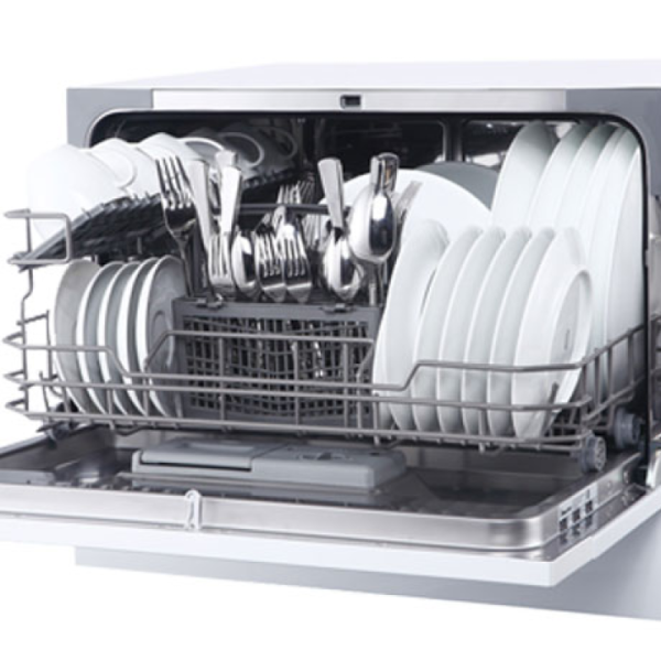 MÁY RỬA CHÉN Texgio TG-DT2022A Mini 6 Bộ Sấy Nhiệt Dư
