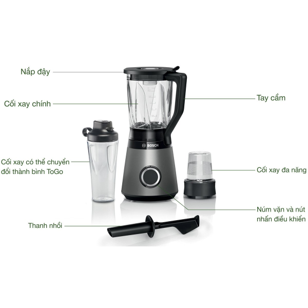 Máy xay sinh tố Bosch MMB6177S