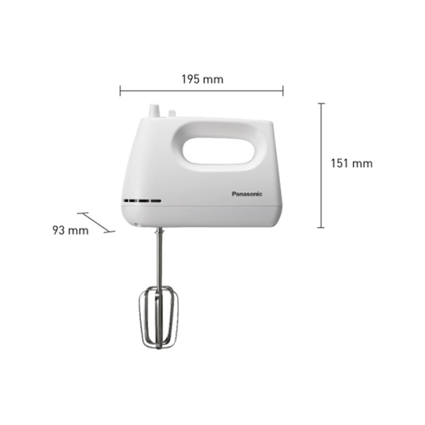 Máy nhồi bột đánh trứng Panasonic MK-GB3WRA CẦM TAY