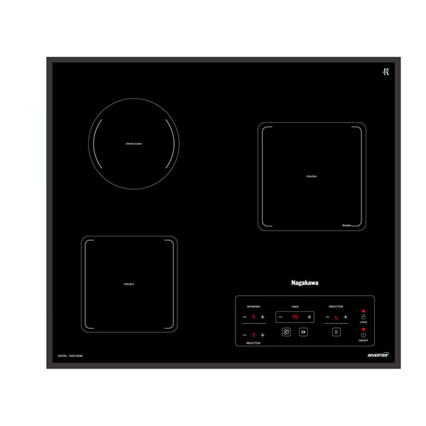 Bếp Điện 2 Từ -1 Hồng Ngoại NAG1253M