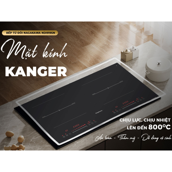Bếp Điện Từ Đôi NDI9194 Công suất 4000W