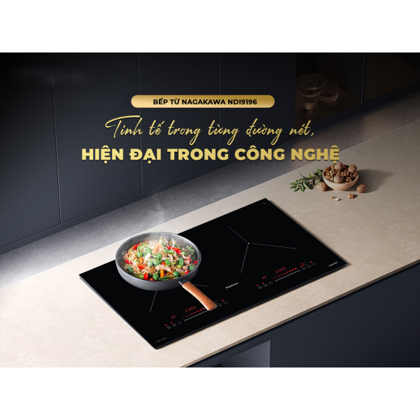 Bếp Điện Từ Đôi Nagakawa NDI9196 4000W