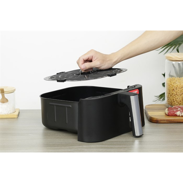 Nồi chiên không dầu Sharp KF-AF60EV-BK