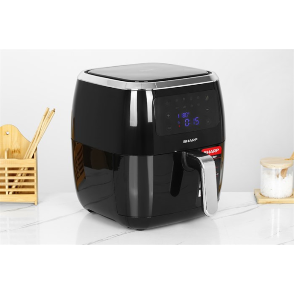 Nồi chiên không dầu Sharp KF-AF68EPV-BK
