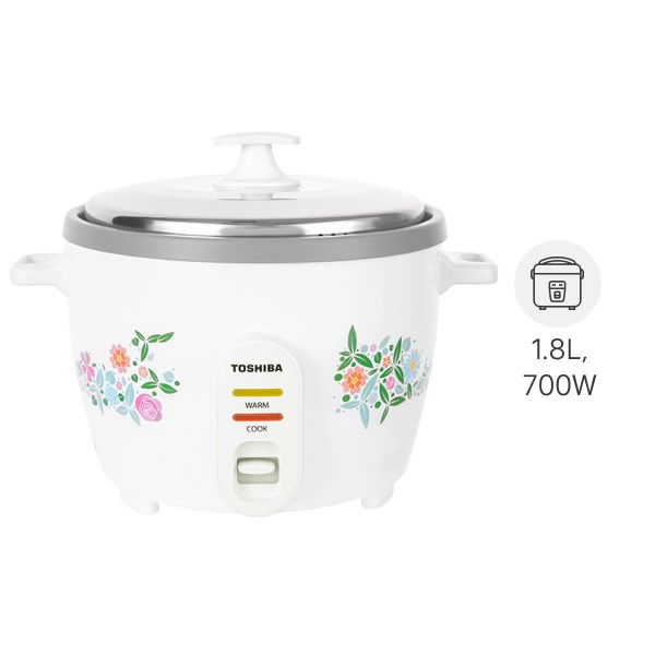 NỒI CƠM ĐIỆN NẮP RỜI TOSHIBA RC-18MH1PV(F)