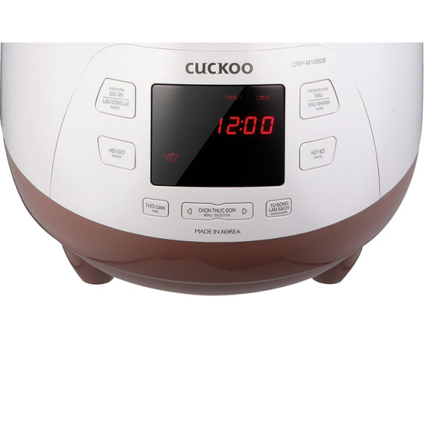 Nồi cơm điện tử áp suất Cuckoo CRP-M1000S 1.8 lít