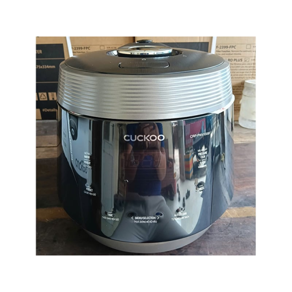 Nồi cơm điện tử áp suất Cuckoo CRP-PWV1008F/BKDSCRVNCV 1.8L