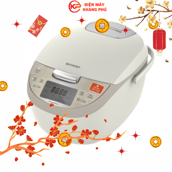 Nồi cơm điện tử Sharp KS-COM193EV-GL