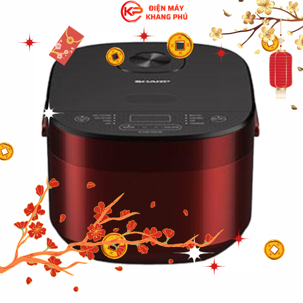 Nồi cơm điện tử Sharp KS-COM194EV-RD