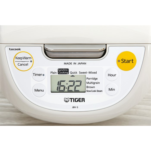 Nồi cơm điện tử Tiger JBV-S10W 1lít