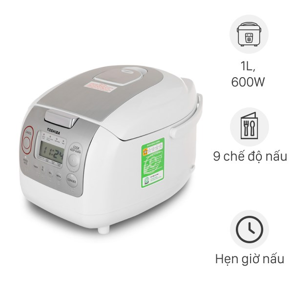 NỒI CƠM ĐIỆN TỬ TOSHIBA RC-10NMFVN(WT)