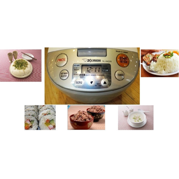 Nồi cơm điện Zojirushi NL-AAQ10-CA - 1 lít