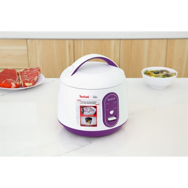 Nồi cơm nắp gài Tefal 0.7 lít RK224168