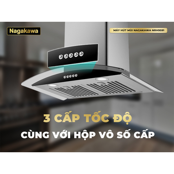 Máy Hút Mùi Nagakawa NRH9591