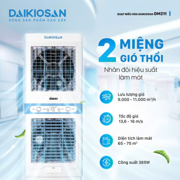 Quạt điều hòa Daikiosan DM211