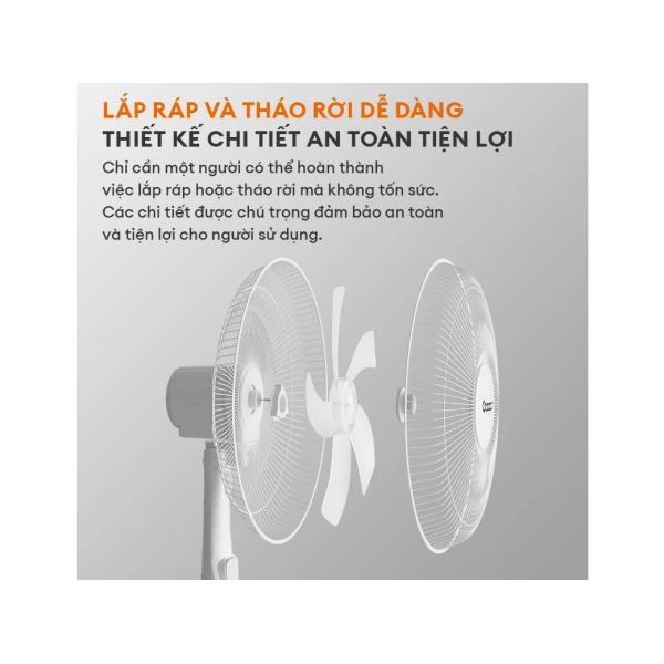 Quạt đứng Gaabor FM430M-WH05A