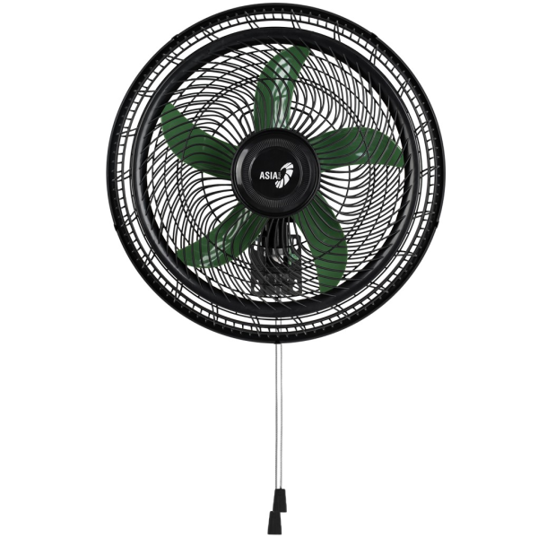 Quạt treo ASIAVIN VY617890 A Turbo One - 55W Đen Cánh Xanh