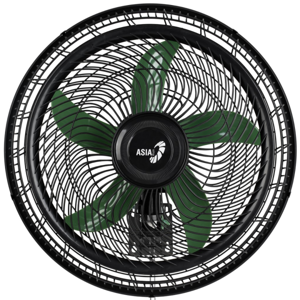Quạt treo ASIAVIN VY617890 A Turbo One - 55W Đen Cánh Xanh