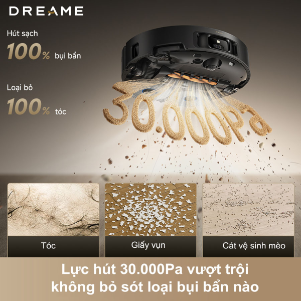 Robot hút bụi lau nhà Dreame Matrix 10 Ultra