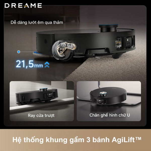 Robot hút bụi lau nhà Dreame Matrix 10 Ultra