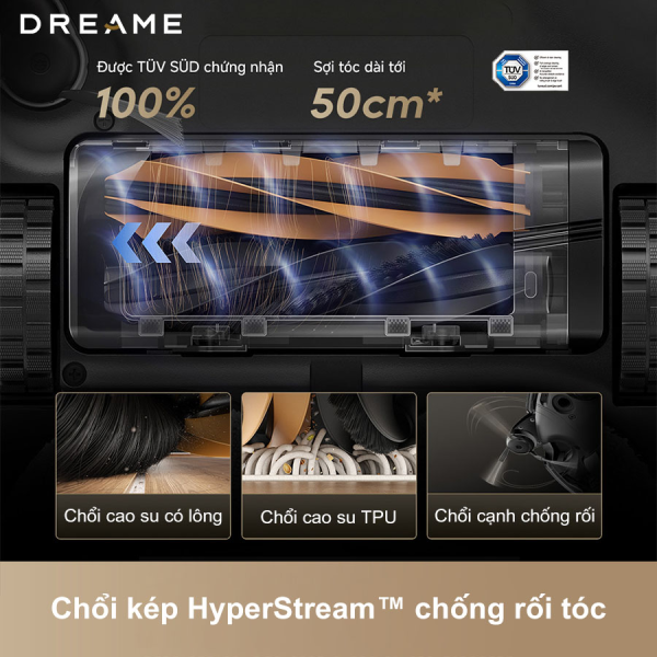 Robot hút bụi lau nhà Dreame Matrix 10 Ultra