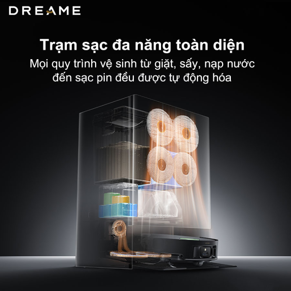 Robot hút bụi lau nhà Dreame Matrix 10 Ultra