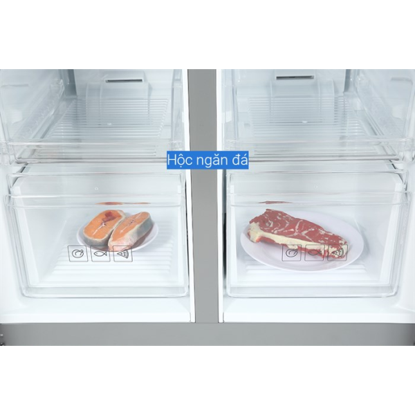 Tủ lạnh Samsung Inverter 488 lít Multi Door RF48A4000B4/SV 