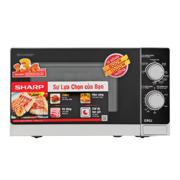 Lò vi sóng có nướng Sharp R-G222VN-S