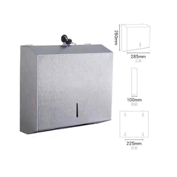 Hộp đựng giấy lau tay inox mờ Sokimi SM-7178