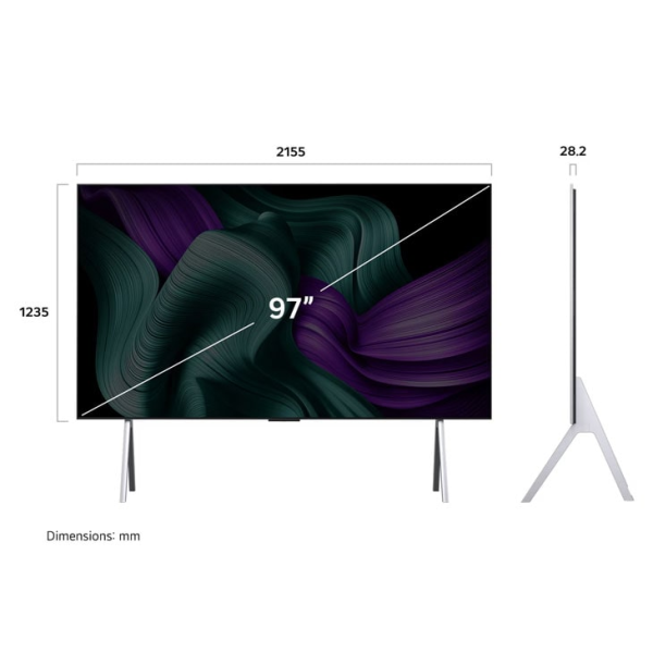 Smart TV LG AI Evo OLED 4K 97 inch OLED97M5PSA (Model 2025)