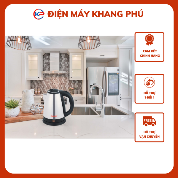 Ấm siêu tốc Sanaky SNK-18NS - Hàng chính hãng - Bảo hành 12 tháng
