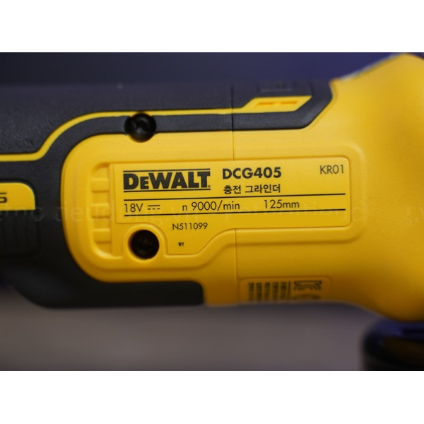 Thân máy mài góc Dewalt DCG405N - Chưa pin, sạc
