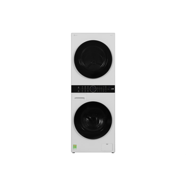 Tháp máy giặt cao cấp LG WashTower Giặt 14Kg + Sấy 10Kg WT1410NHEG