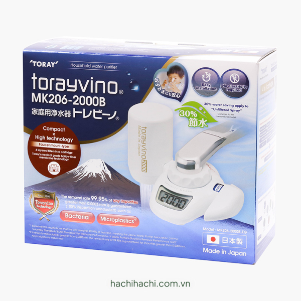 Thiết bị lọc nước tại vòi Torayvino MK206-2000B