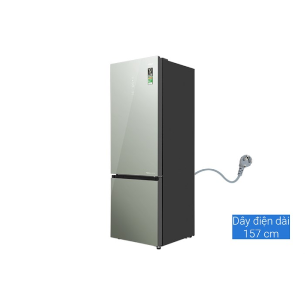 Tủ lạnh Aqua Inverter 324 lít AQR-B380MA(GM)
