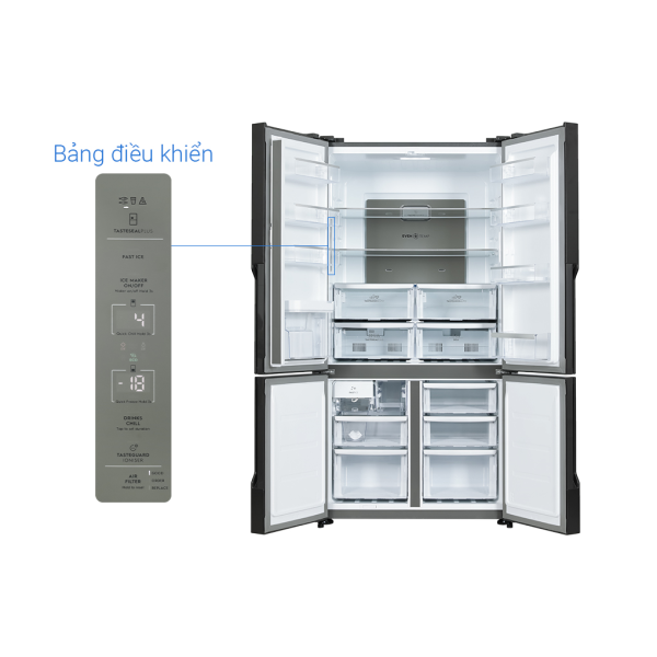 Tủ lạnh Electrolux Inverter 562 lít EQE5660A-B