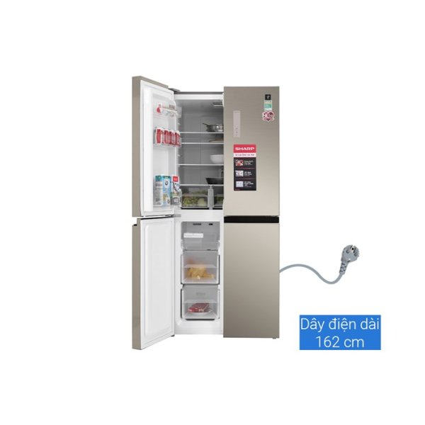 Tủ lạnh Sharp Inverter 401 lít Multi Door SJ-FXP480VG-CH