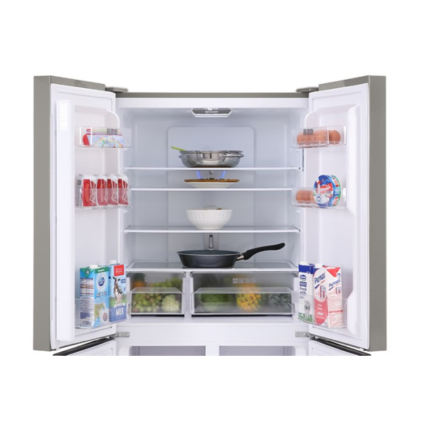 Tủ lạnh Sharp Inverter 401 lít Multi Door SJ-FXP480VG-CH
