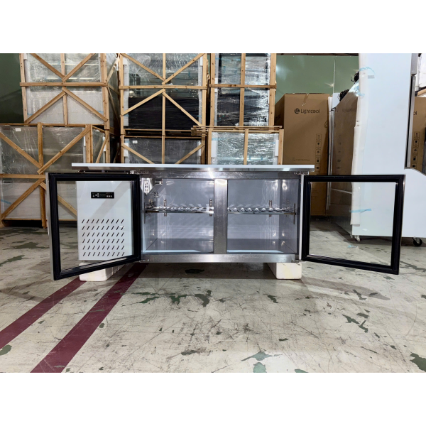 Tủ bàn Mát Cửa Kính Lightcool 1M8 BL-1800 380L