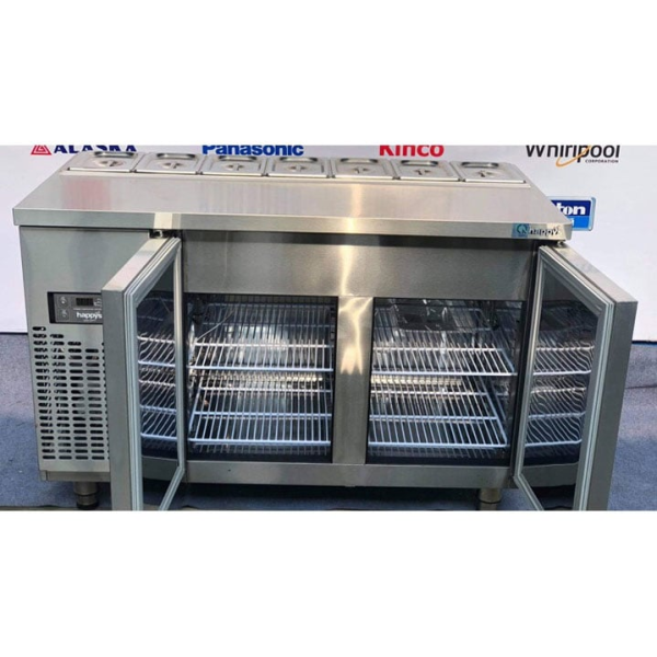  Bàn mát salad 2 cánh Happys HWA-1200S-H