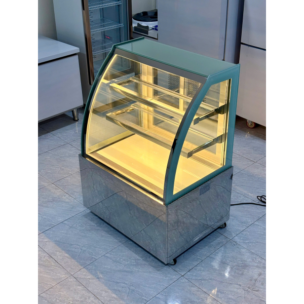 Tủ bánh kem kính cong 90cm Lightcool DG-900Y 288L